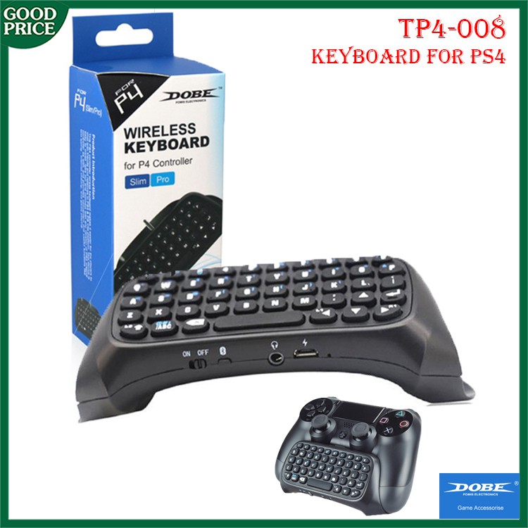 Dobe TP4-008 - Bàn phím cho tay cầm Playstation 4