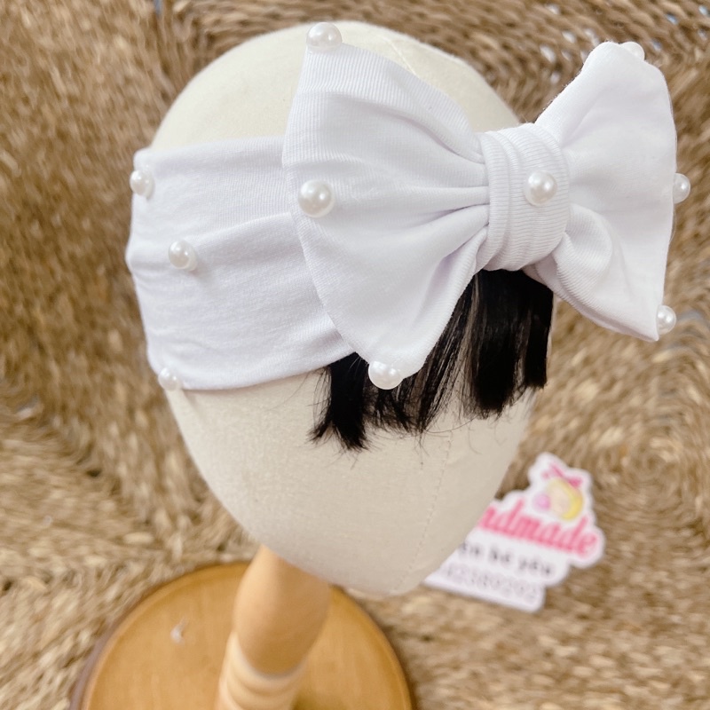 BĂNG ĐÔ ĐÍNH MÁI NGỐ BÉ GÁI(4-9kg)(nhiều mầu)