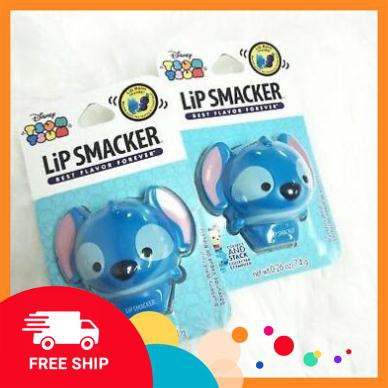 [Chuẩn Auth] Son Dưỡng Disney Chú chó Stitch - Lip Smacker Disney Tsum Tsum Balm Stitch (hàng chuẩn Mỹ)