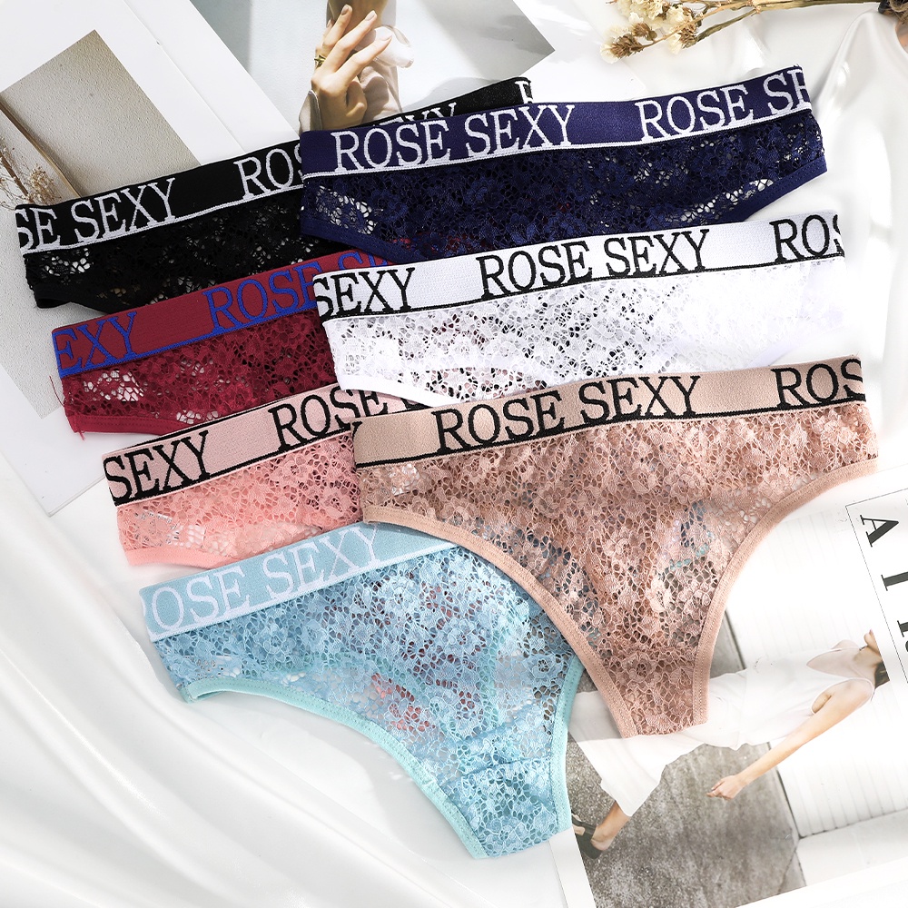 Quần lót Levao vải ren xuyên thấu thoáng khí gợi cảm cho nữ