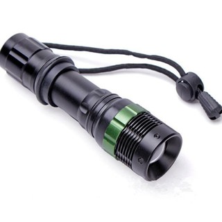 Đèn pin siêu sáng Ultrafire S15 bóng led XPE Q5 LED có thể zoom xa gần