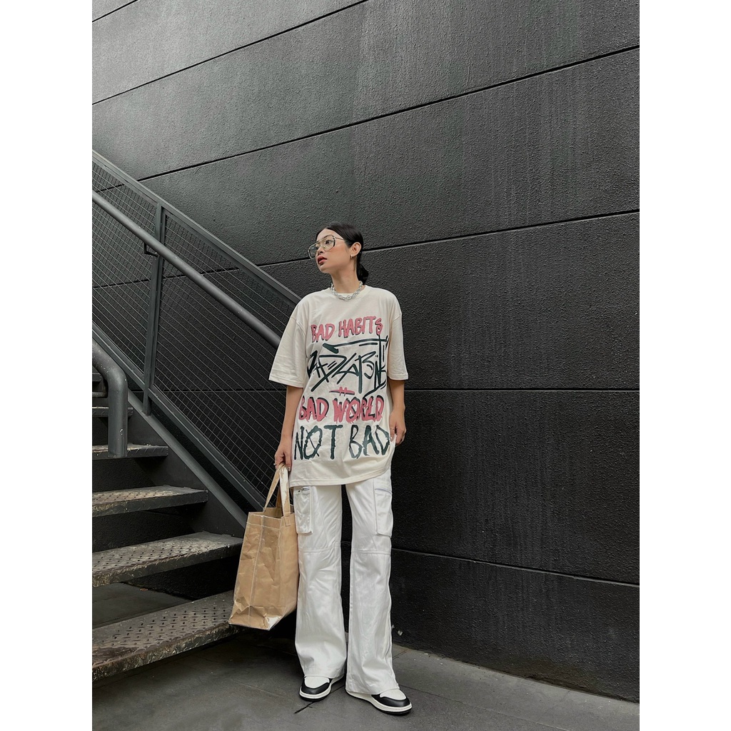 Áo Thun Unisex Bad Habits NEW WORLD - Local Brand Chính Hãng