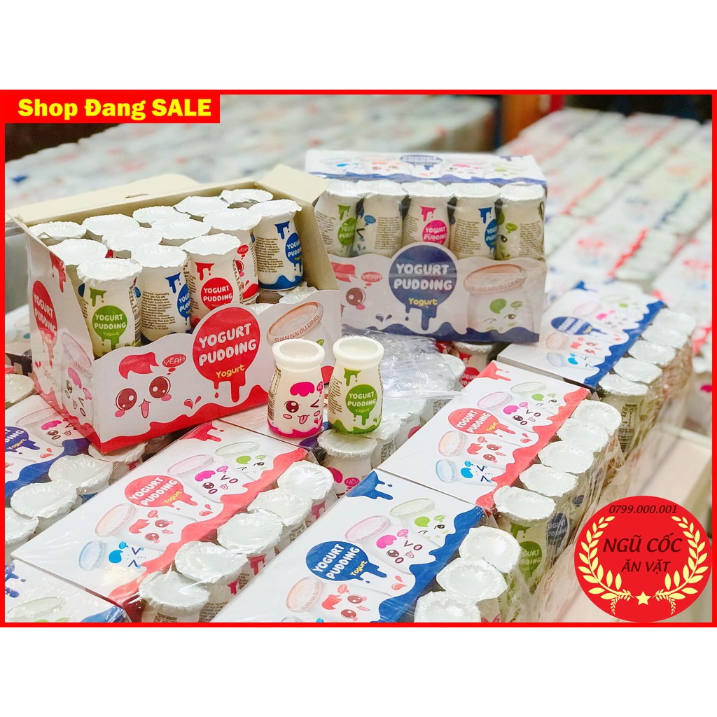 Pudding Yogurt - Trứng - Giá Dùng Thử 3k/hộp