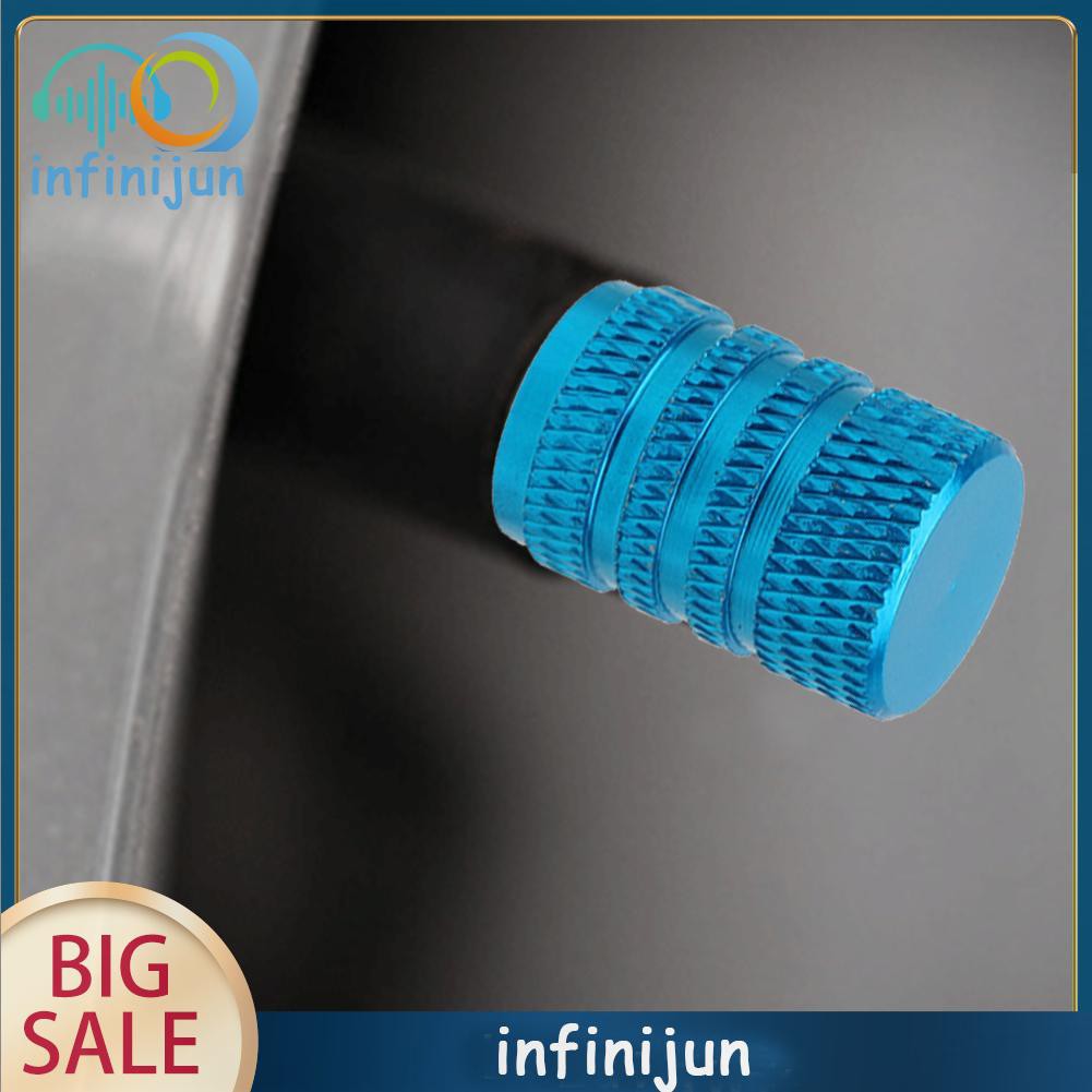 Bộ 4 Nắp Van Bánh Xe Bằng Hợp Kim Nhôm