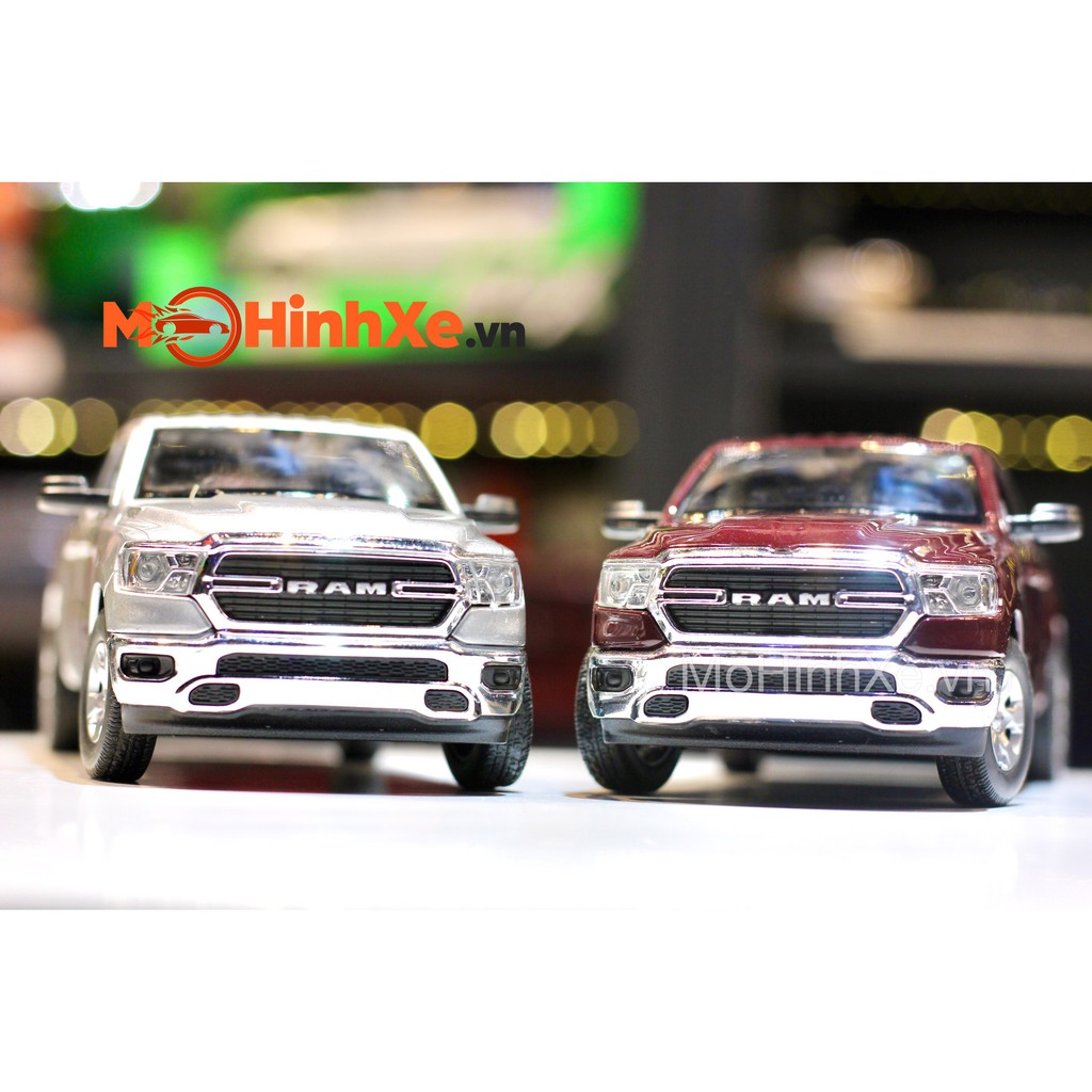 MÔ HÌNH XE DODGE RAM 1500 2019 1:27 WELLY