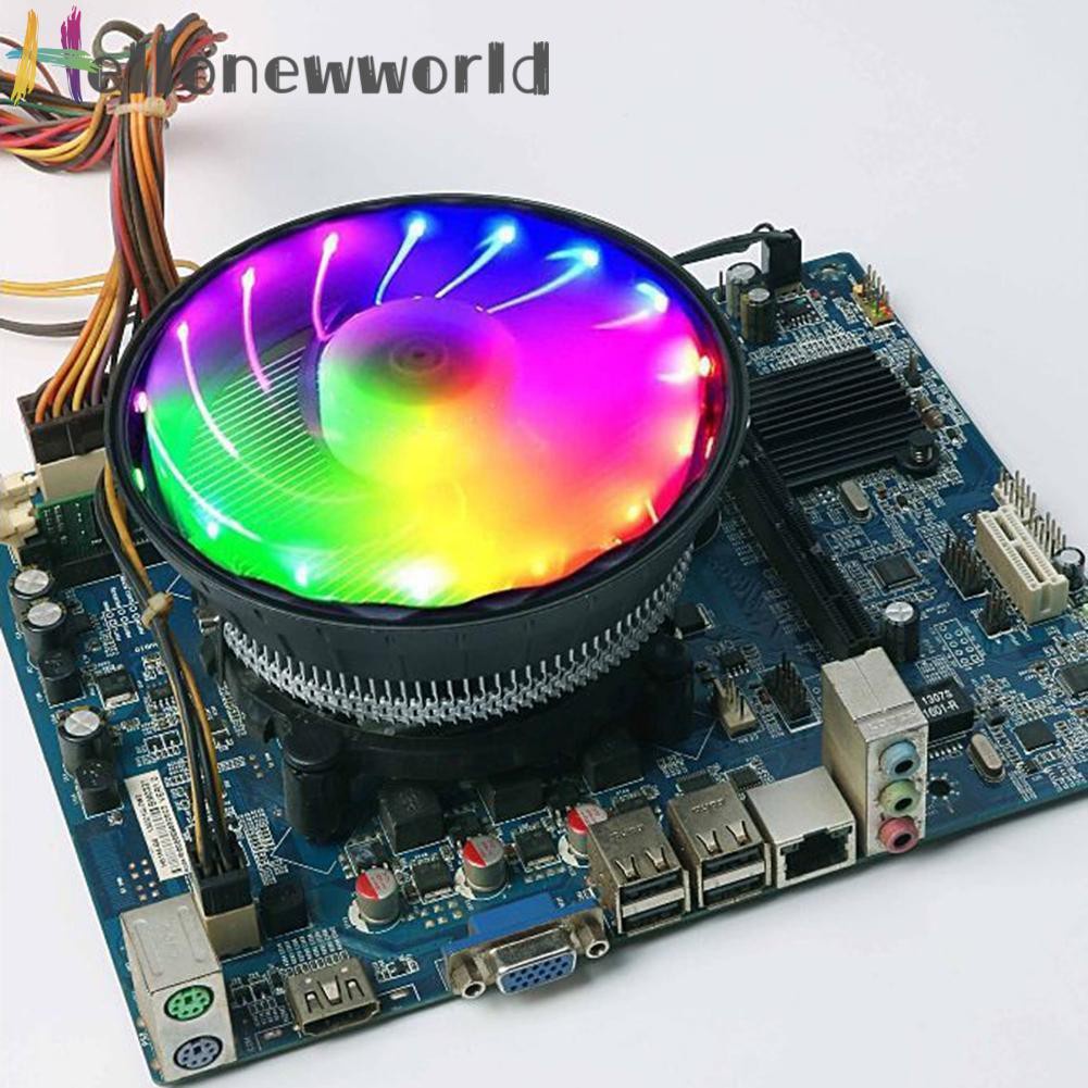 Quạt Tản Nhiệt Làm Mát Cpu 3 Pin Rgb