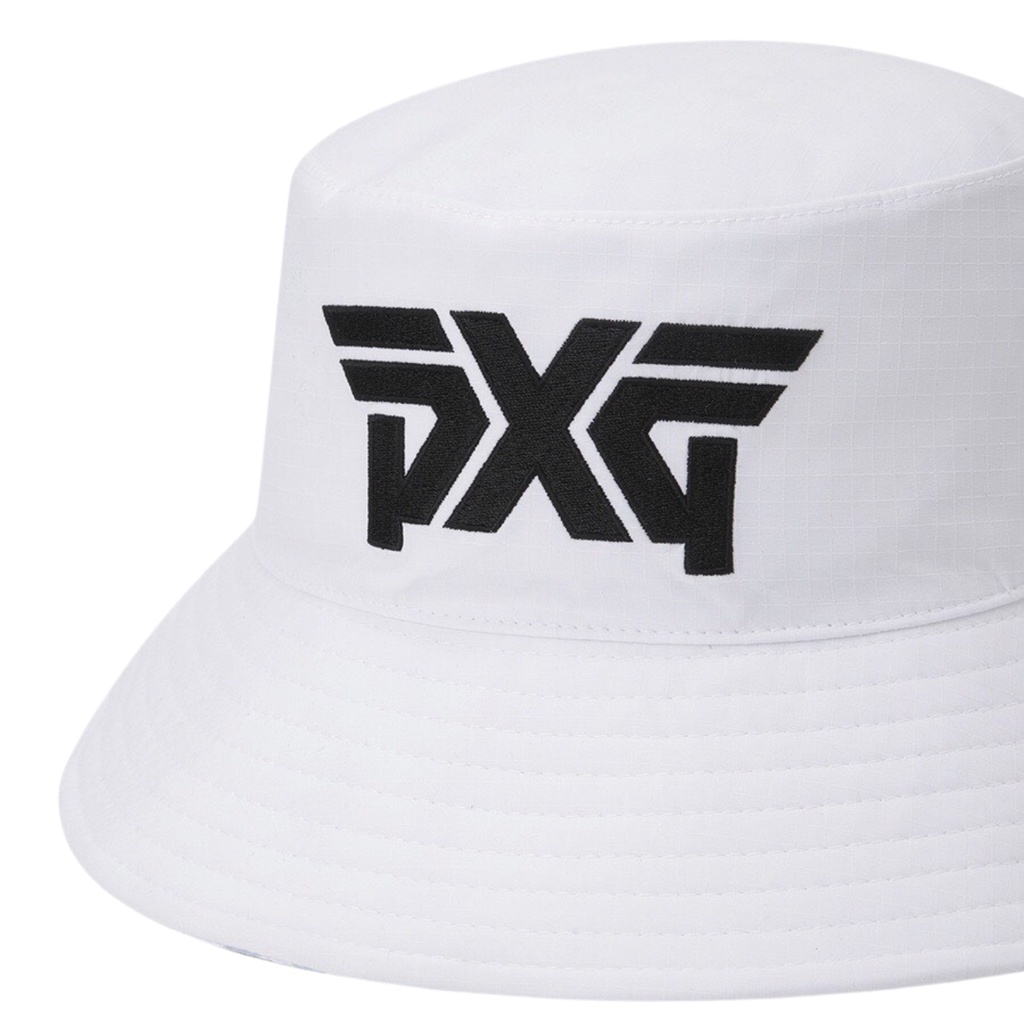 Mũ chơi golf rộng vành 2 màu trắng đen- Hat