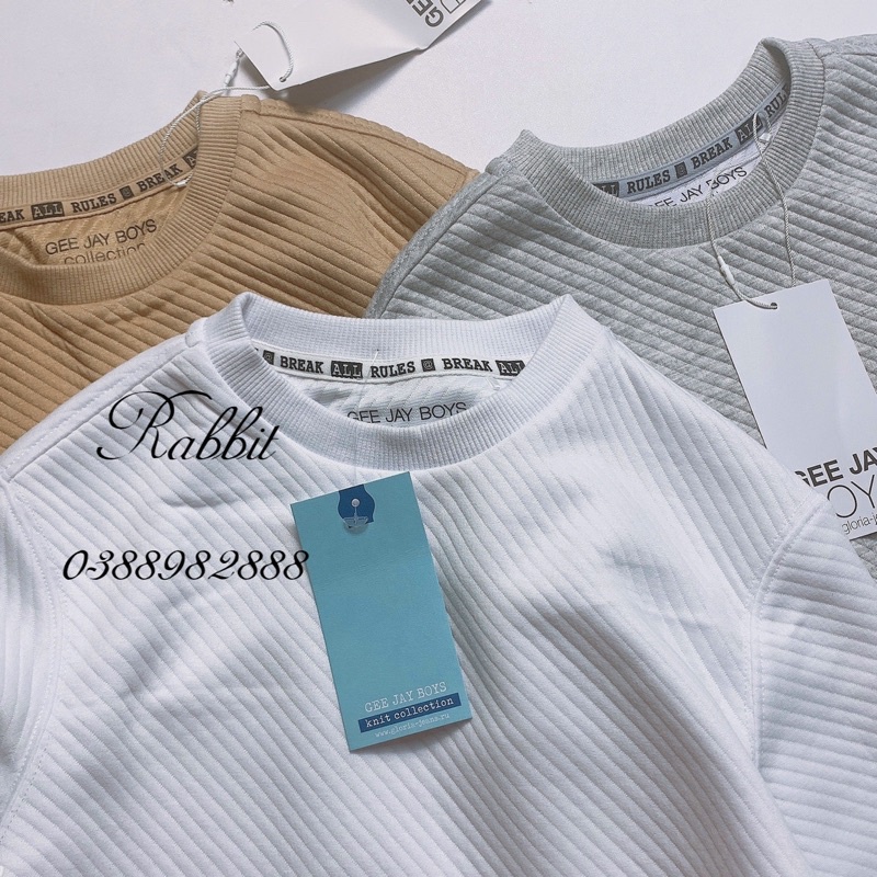 Áo nỉ sọc Geejay