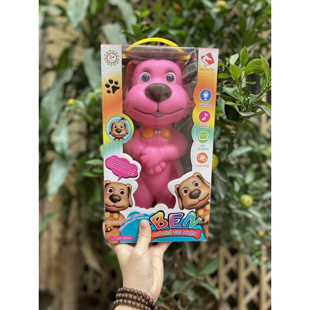 ( SIze To Kèm Pin) Đồ Chơi Chú Chó Cảm Ứng Vui Nhộn Siêu To Khủng Lồ