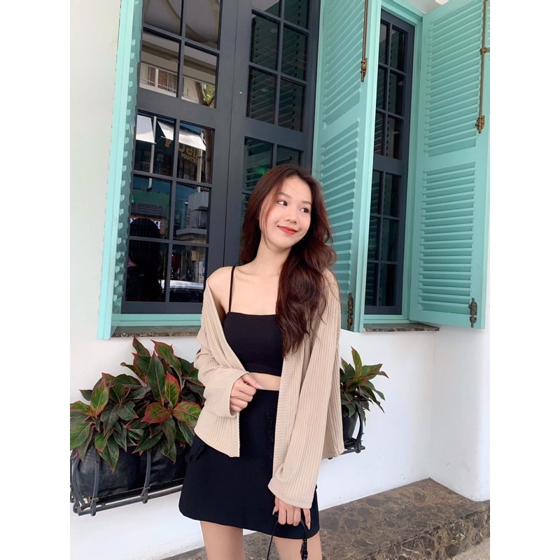 Áo bra thun tăm có mút