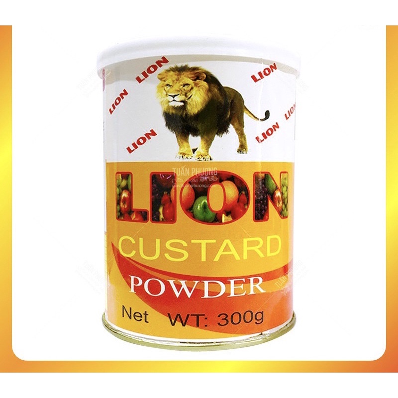 bột sư tử custard lion 300gr tuấn phương
