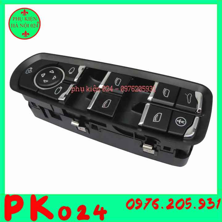 Công Tắc Lên Xuống Kính Tổng Cho Xe Ô Tô - Porsche Panamera Cayenne Macan 2011-2014 Mã 7PP959858DML