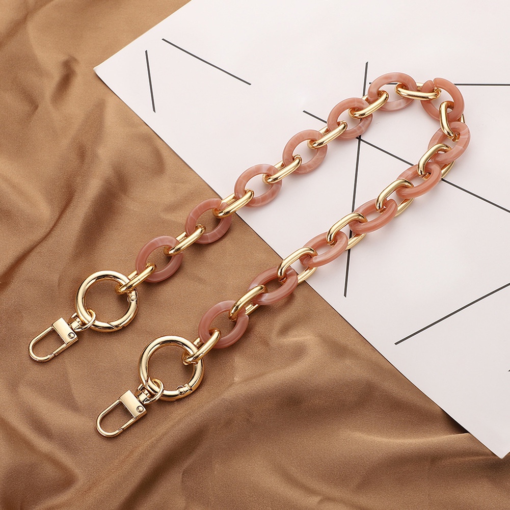 Dây Xích Đeo Túi Xách Bằng Nhựa Acrylic Chất Lượng Cao 40/60CM