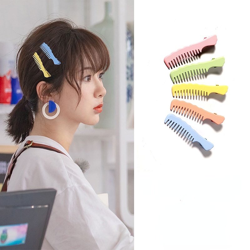 Kẹp Tóc Nhỏ Bằng Thép Không Gỉ Dễ Thương Cho Nữ