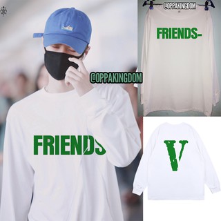 Áo thun dài tay bo tay Vlone Vương Nhất Bác