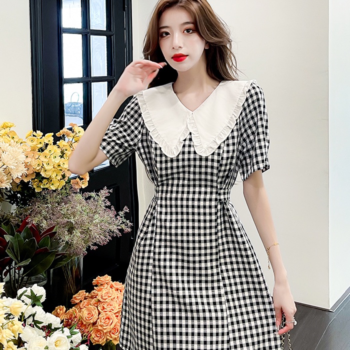 đầm đen đầm caro váy ngắn đầm vintage đầm caro đầm khoét eo đầm bigsize nữ váy nữ xinh váy đi chơi đầm đi tiệc đầm nữ