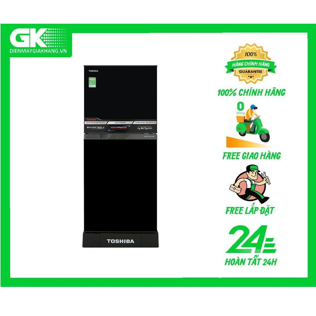 A25VM UKG1 - Tủ lạnh Toshiba Inverter 194 lít GR-A25VM (UKG1)