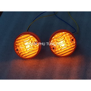 Cặp đèn xi nhan trước xe CUB đời mới.