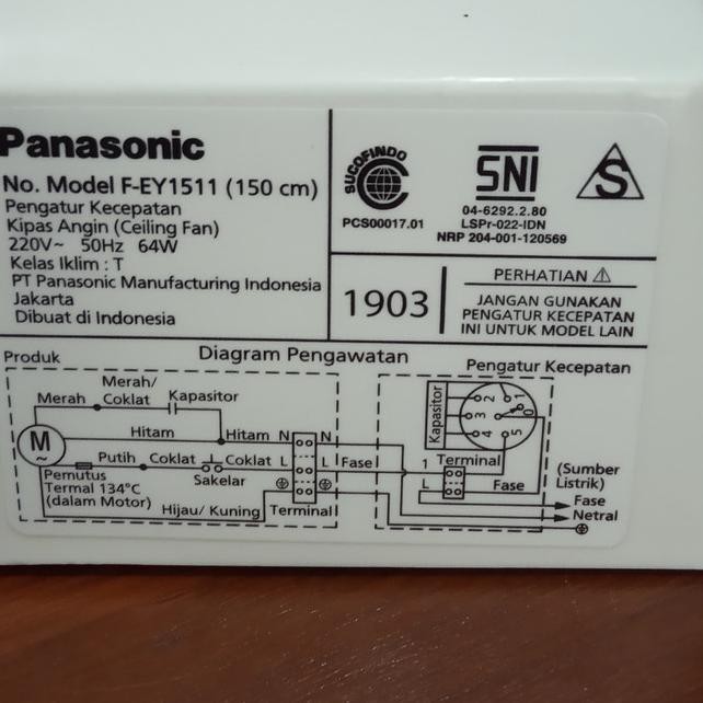 Bộ Điều Khiển Tốc Độ Quạt Trần Panasonic Kdk Ayo