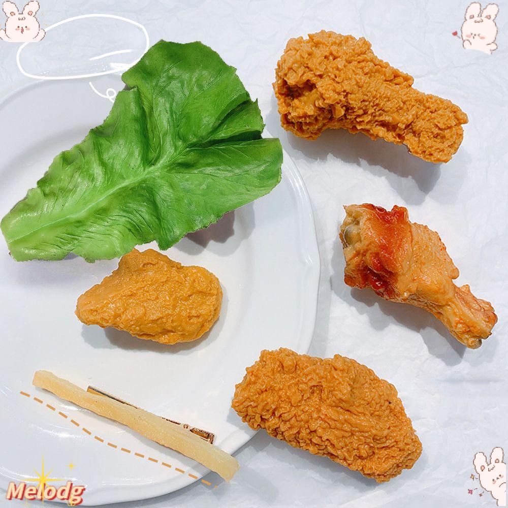 Kẹp Tóc Hình Đùi Gà Dễ Thương Cho Gia Đình