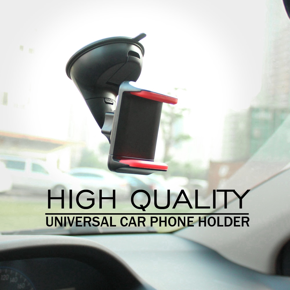 Universal Car Phone Holder Windshield Mount for iPhone Samsung OPPO Huawei