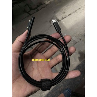 Bán bộ dây chuyển chân sạc type c sang đầu surface pro3, pro4, pro5, pro6, book2, book1