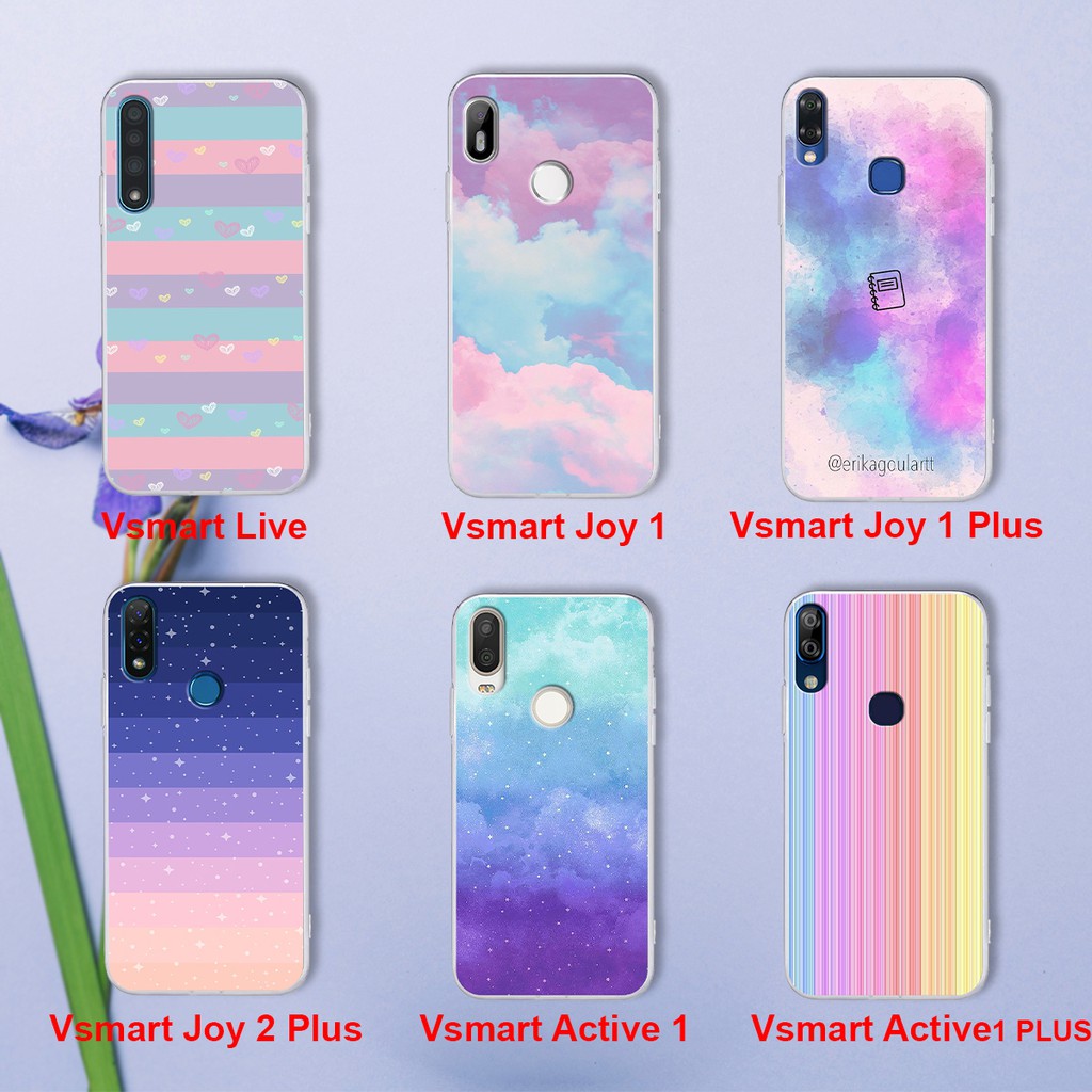 [ỐP VSMART_SIÊU RẺ] ỐP LƯNG VSMART IN HÌNH RAINBOW| JOY1/1 PLUS-JOY 2 PLUS-ACTIVE 1/1 PLUS - VSMART STAR 4