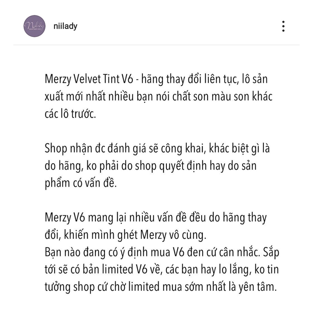 Son Merzy Velvet Tint (Limited)
