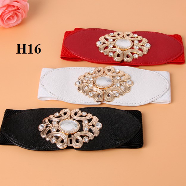 Nịt đầm phụ kiện váy đính đá H16