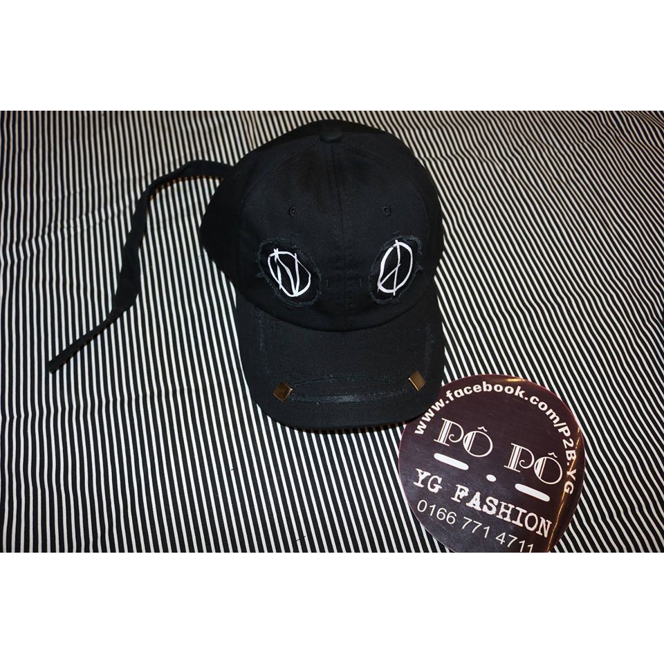 Mũ lưỡi trai logo coup rách giống GDRAGON , DARA
