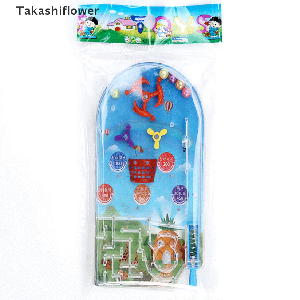 Máy Chơi Game Mini Pinball Họa Tiết Hoạt Hình Cho Bé