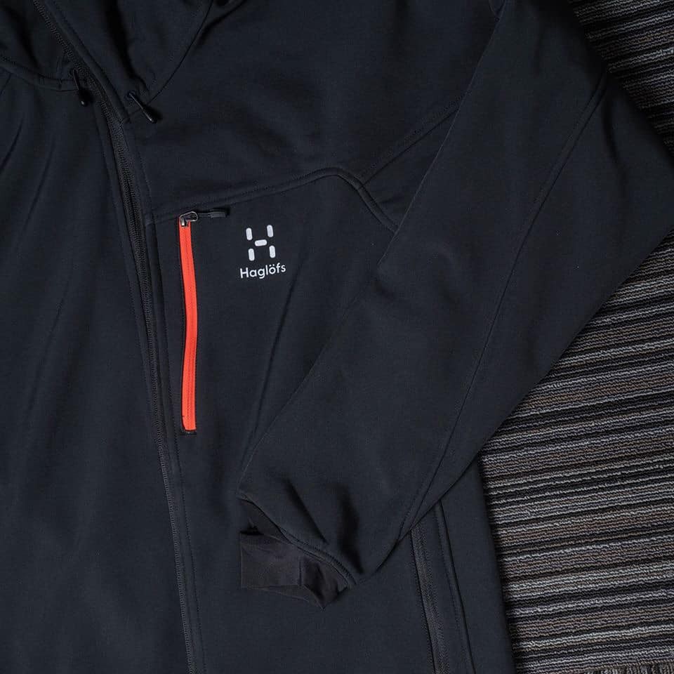 Aó nỉ Haglofs Nam -Softshell Adder Jacket bản xuất CHÂU ÂU