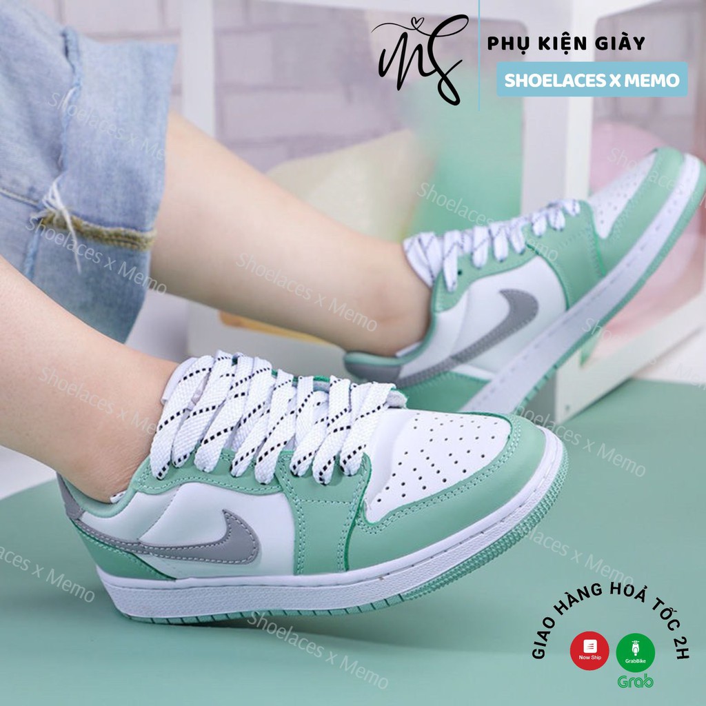 Dây Giày Nike AF1 AJ1 - Dây giày Jordan phối màu Basic Phong Cách NB Memolaces