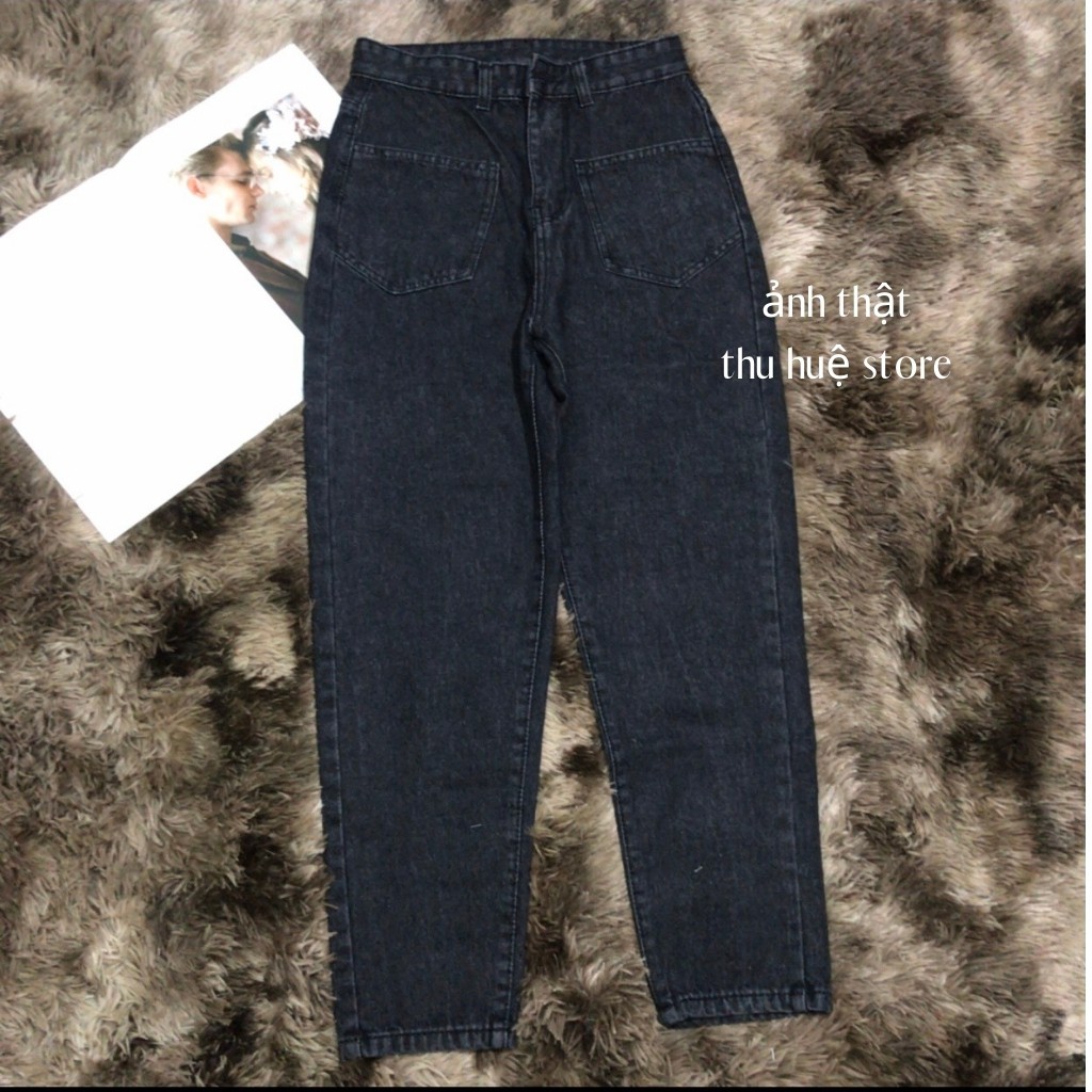 [Mã WASTMAY giảm 15% tối đa 30K đơn 150K] Quần Baggy Jean Nữ From Chuẩn Mẫu Kèm Ảnh Thật 100% | BigBuy360 - bigbuy360.vn