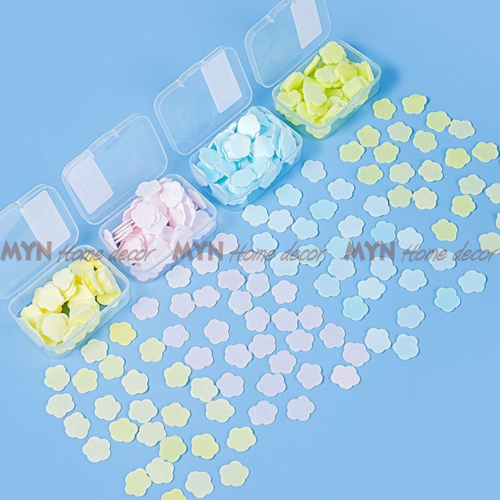 Xà phòng, xà bông giấy rửa tay soap rửa tay tiện lợi MYN Home
