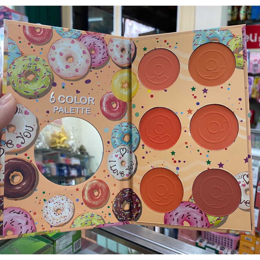 Bảng 6 ô má hồng HASAYA GIRL SWEET DONUTS BLUSER JH-3714 | BigBuy360 - bigbuy360.vn