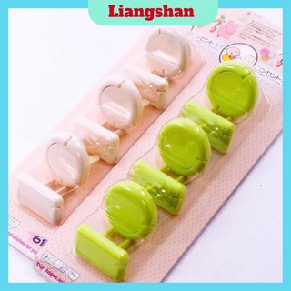 Bịt ổ điện🍁FREESHIP🍁Vỉ 6 Bịt Ổ Điện An Toàn Cho Bé
