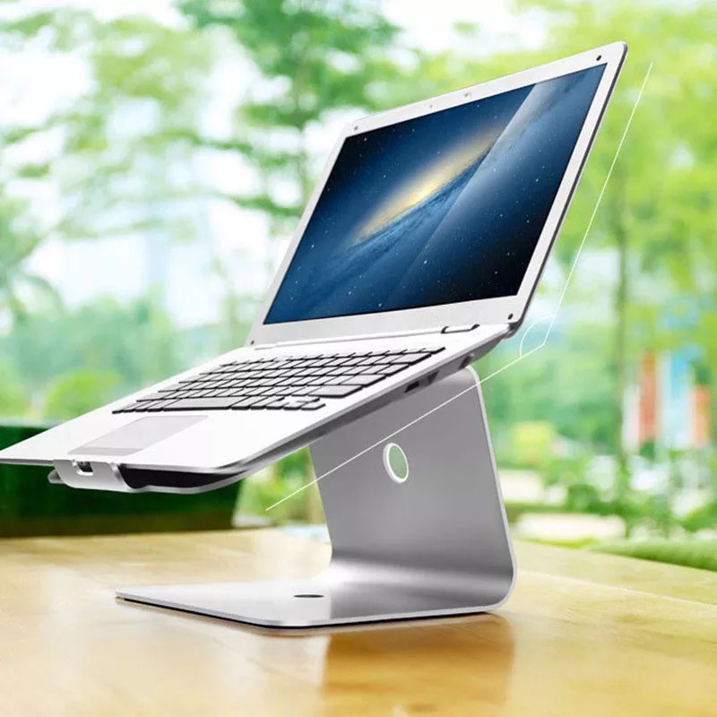 Đế nâng laptop high stand nhôm nguyên khối cho macbook, máy tính xách tay laptop hãng Ximi - X3 U