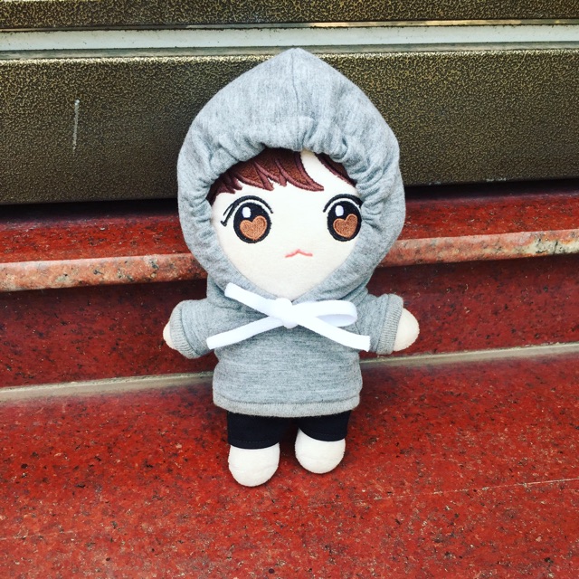 Hoodie xám
