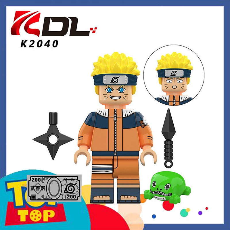 [Một con] Minifigures ghép Naruto Ninja - lắp ráp các mẫu trạng thái Naruto , Hashirama , Kisame siêu hot KDL 806