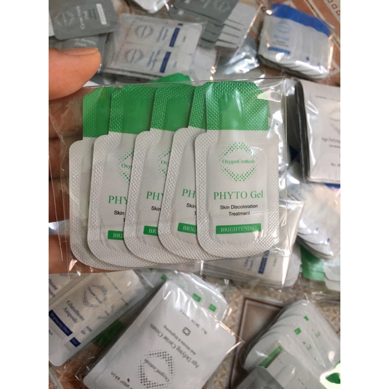 OXYGEN SAMPLE❤️FREESHIP❤️ CÁC LOẠI SAMPLE OXYEN PHYTO, B5, SET KEM TRỨNG CÁ, SET KEM GLUTATHION TONEUP