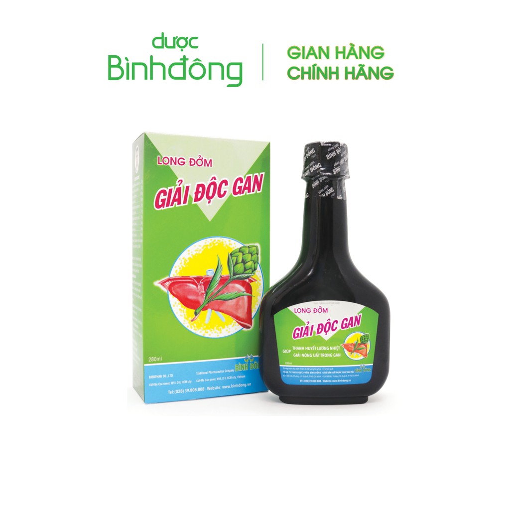 LONG ĐỞM GIẢI ĐỘC GAN - Thực phẩm bảo vệ sức khoẻ hỗ trợ thanh nhiệt, giải độc, mát gan | BigBuy360 - bigbuy360.vn