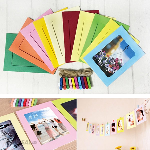Dây khung ảnh sắc màu BINBIN KAK02