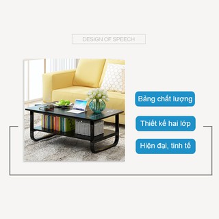 Bàn trà Sofa chân sắt.