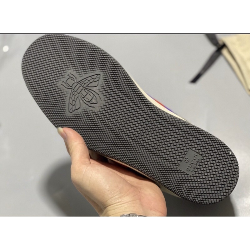 Giày gucci tím xanh hàng siêu cấp