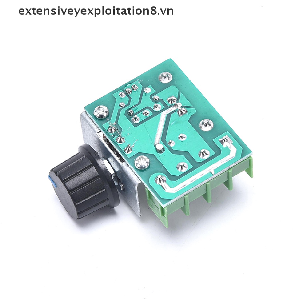 Đầu điều khiển tốc độ động cơ AC 50-220V 25A thay thế tiện dụng