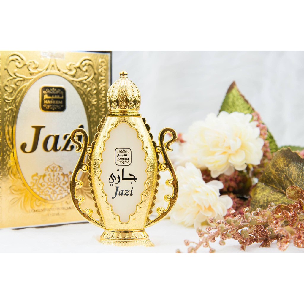 【NỘI ĐỊA】☣  Tinh Dầu Nước Hoa Dubai Nội Địa JAZI NASEEM 25ml