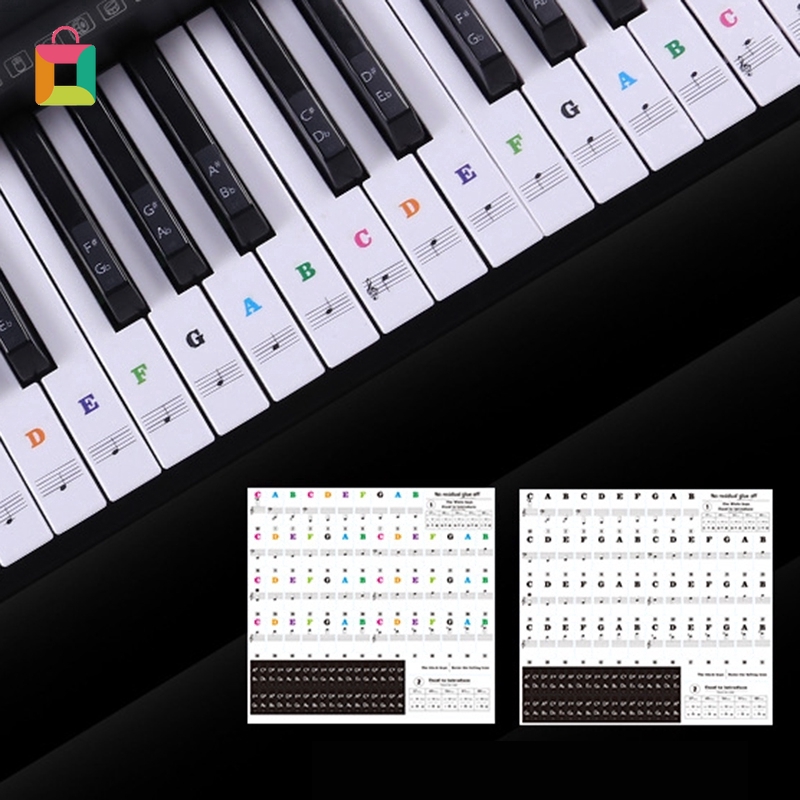 Miếng Dán Phím Đàn Piano Điện Tử 88 / 61 / 54 / 49