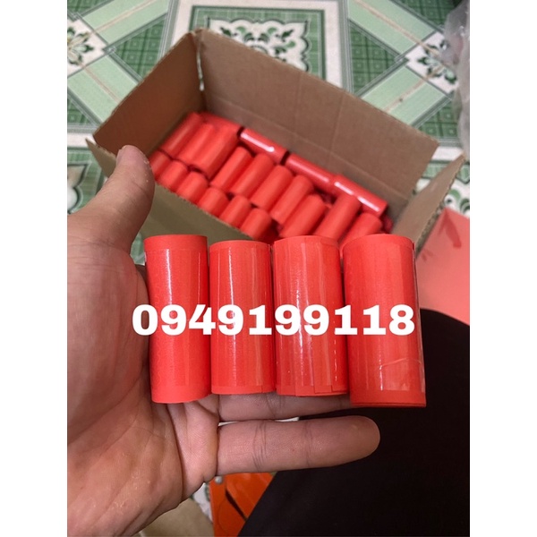 giấy bìa giấy đỏ ,combo100 vỏ cuộn sẵn dài 6cm 200k