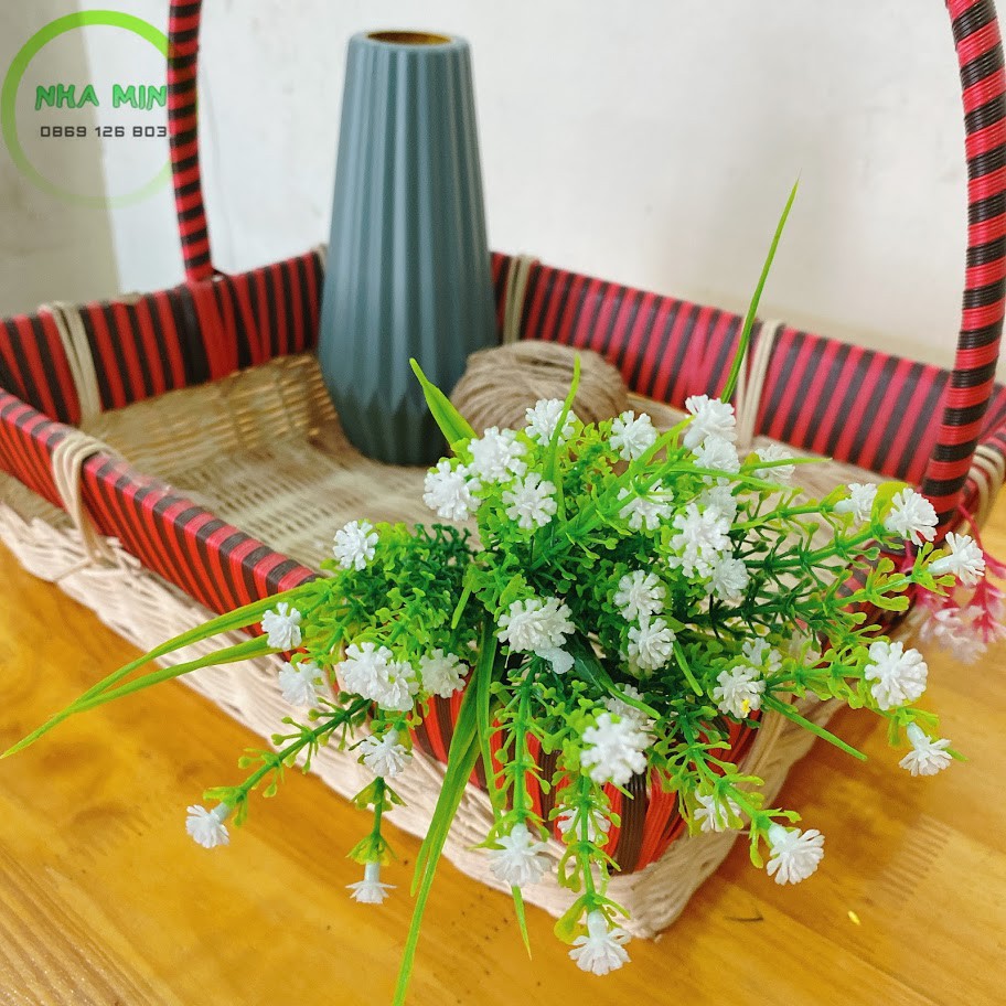 Hoa giả - Hoa Xiu baby 33cm siêu dễ thương cắm chiêm điểm tuyệt đẹp